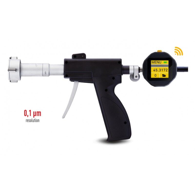 30-40mm Dreipunkt-Innenmessschraube, 0,001mm Auflösung, Touchscreen, ISO 17025 Kalibriert - Microtech Metrology
