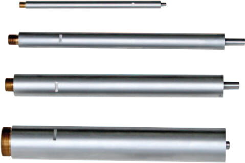 50-63, 87-100 mm Verlängerung für Dreipunkt-IMS, 150 mm, Ø 23 mm - Metav IndustryLine