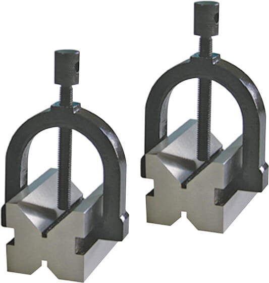 45 x 40 x 36 mm Prismenpaare mit Spannbügel, Einschnittwinkel 90⁰ - Metav IndustryLine