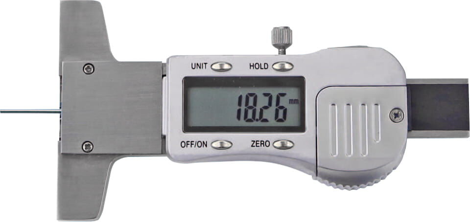 30mm Digital-Tiefen-Messschieber Mit Stiftspitze Ø 2 X 30 mm, DIN 862