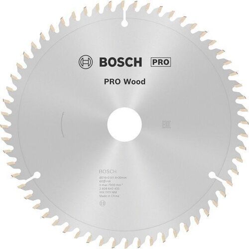 Kreissägeblatt, Stahlsägeblatt, Holz, Zahnrad, Bosch Pro