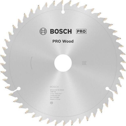 rundmesserblatt, Sägeblatt, Holzschnitt, Kohlenstoffstahlzähnen, Bosch Pro Wood