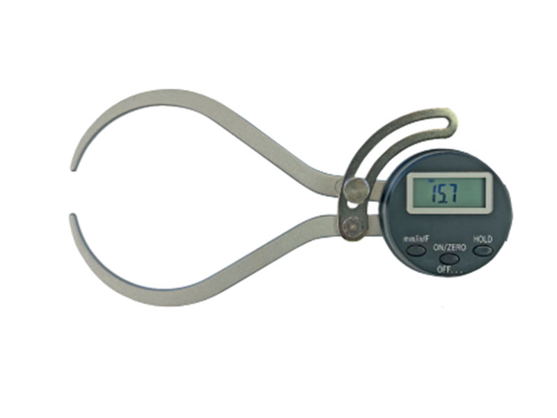 150mm Digitaler Außentaster, 0,1mm Ablesung, Rundspitzen, 120mm Taster, mit Kasten - Metav IndustryLine