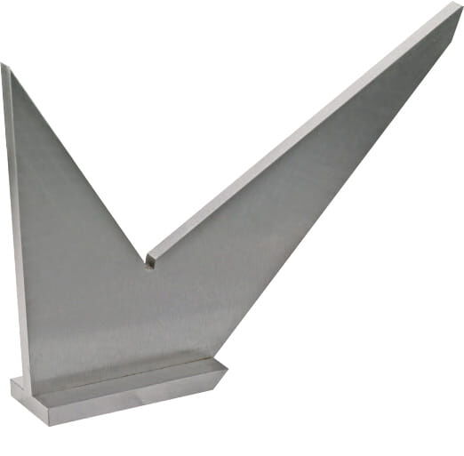 150mm Mehrfach-Winkel mit Anschlag, Werksnorm 1/25° - Metav IndustryLine