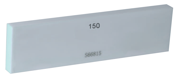 150mm Keramik‑Endmaß, Zirkonia HV1250, DIN 861 - Metav IndustryLine