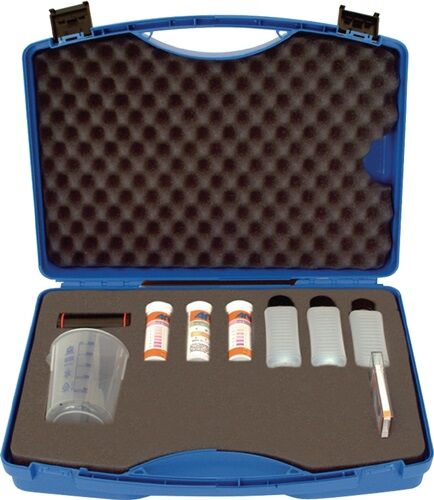 kit, Wassertestkit, Laborkit, Vialsatz, Hülle