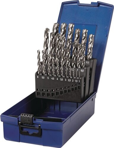 Bohrer Set, Bohrer, Schraubenbohrer, Metallbohrer, Kunststoffkoffer