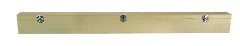 600 mm Holzkasten für Haarlineal, Schutz und Transport - Metav IndustryLine