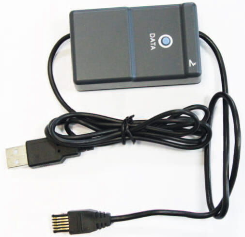 0,01/0,001 mm USB-Interface für Messschieber/Mikrometer, PC-Datenübertragung, 2,45m Kabel - Metav IndustryLine