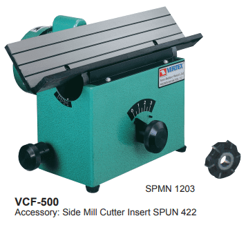 500x320mm Chamfering And Deburring Machine With Replaceable Carbide Inserts, 3500 rpm - Vertex