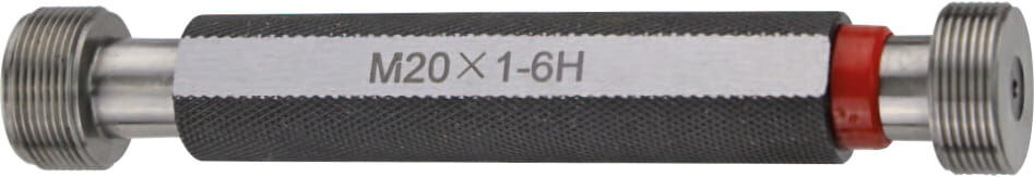 M48x2 Grenzgewinde-Lehrdorn, rechts, gehärtet, DIN 13 6H, 1,3 kg - Metav IndustryLine