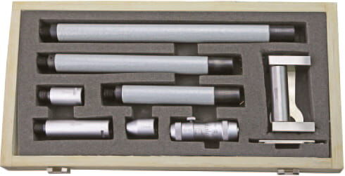 50-1000mm Stab-Innen-Messn-Satz, 0,01mm, Verlängerungen inkl., Kasten - Metav IndustryLine