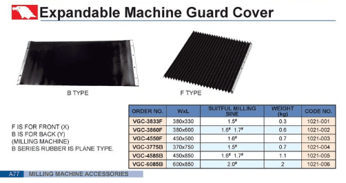 380x330mm Machine Guard Expandable Front Caliper Access - Vertex