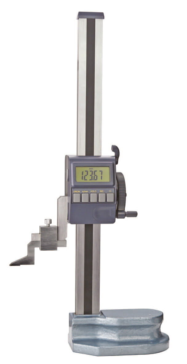 300 mm Digital Höhenreißer mit Stellrad, ABS 0,01 mm, Anschlussbuchse - Metav IndustryLine