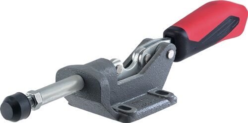 Schraubzwinge, Verstellbare Zwinge, Metall, Gusswerkzeug, Griffrot