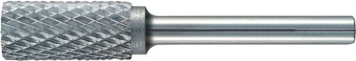 Hartmetall Frässtift ZYA D.2mm TECWERK, Kopf-L.10mm, Schaft-D.3mm, feine Verzahnung, Seitenansicht