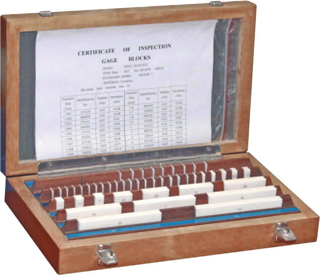 47-tlg. Keramik-Parallelendmaßsatz Güte 0, DIN 861/0, antimagnetisch, entfettungsfrei, Kiste inklusive - Metav IndustryLine