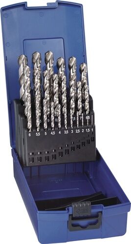 Bohrer Set, Metallbohrer, Bohrer Kit, Spiralbohrer, Kunststoffbox