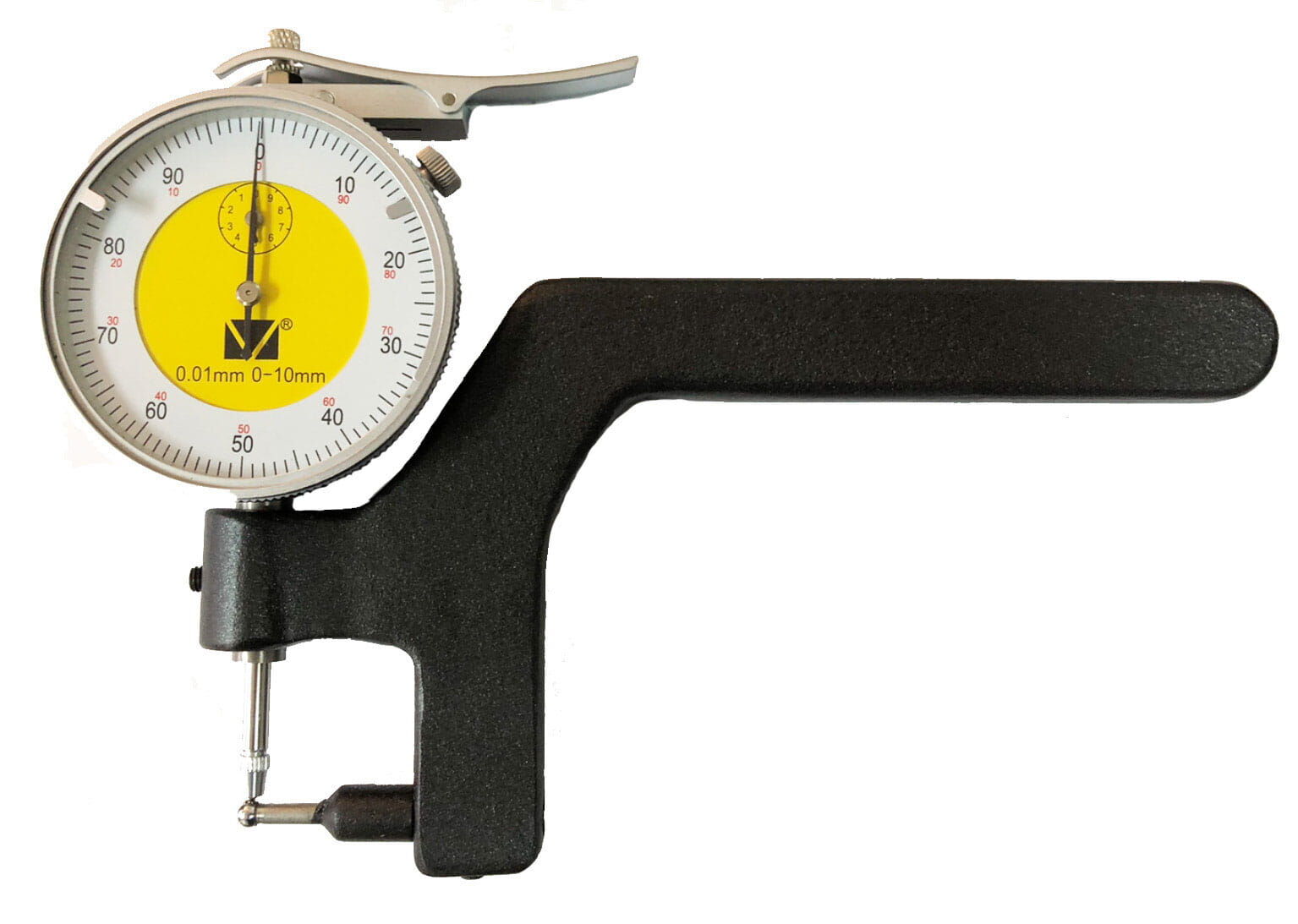 0–10mm Mikro Messgerät mit Nonius, 0,01mm Ablesung, ±0,02mm - Microtech Metrology