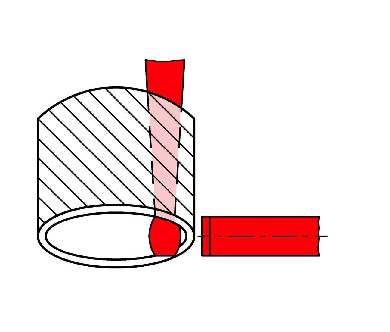 Band, behälter, rotes Klebeband, Zylinder, Illustration
