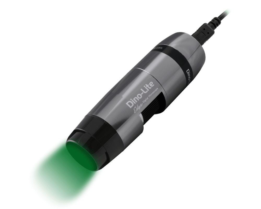 20–220x, 1,3MP Fluoreszenz USB Mikroskop, Standard Arbeitsabstand, Aluminium, Messfunktion, Kalibrierbar - Dino-Lite