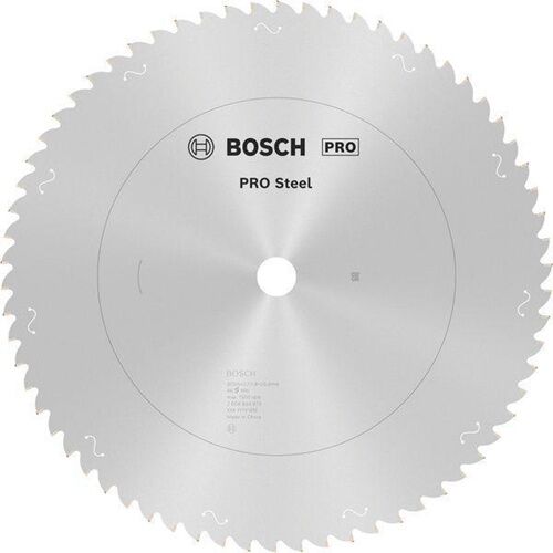 Kreissägeblatt, Stahlblatt, Bosch Pro, Rundkappen-Schneide, Zahnung Klingen