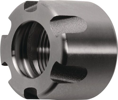 hollower Chuck, metallisches Bauteil, Gewindemutter, bearbeitetes Aluminium, Klemmbuchse