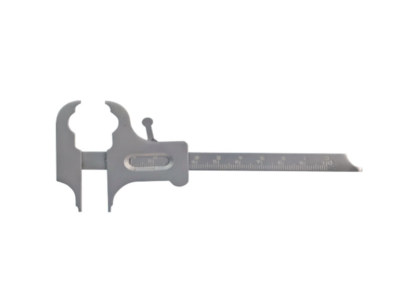 90mm Gekrümmter Messschieber, 0,1mm, mit Feststellhebel - Metav IndustryLine
