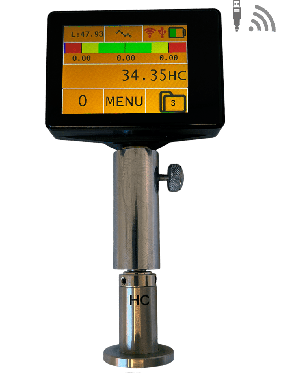 touchscreen, display, instrument, probe, HC