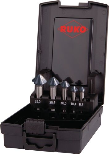 HSS-Bohrer, Setzwerkzeug, Bohrer-Set, Metallbohrer, RUKO