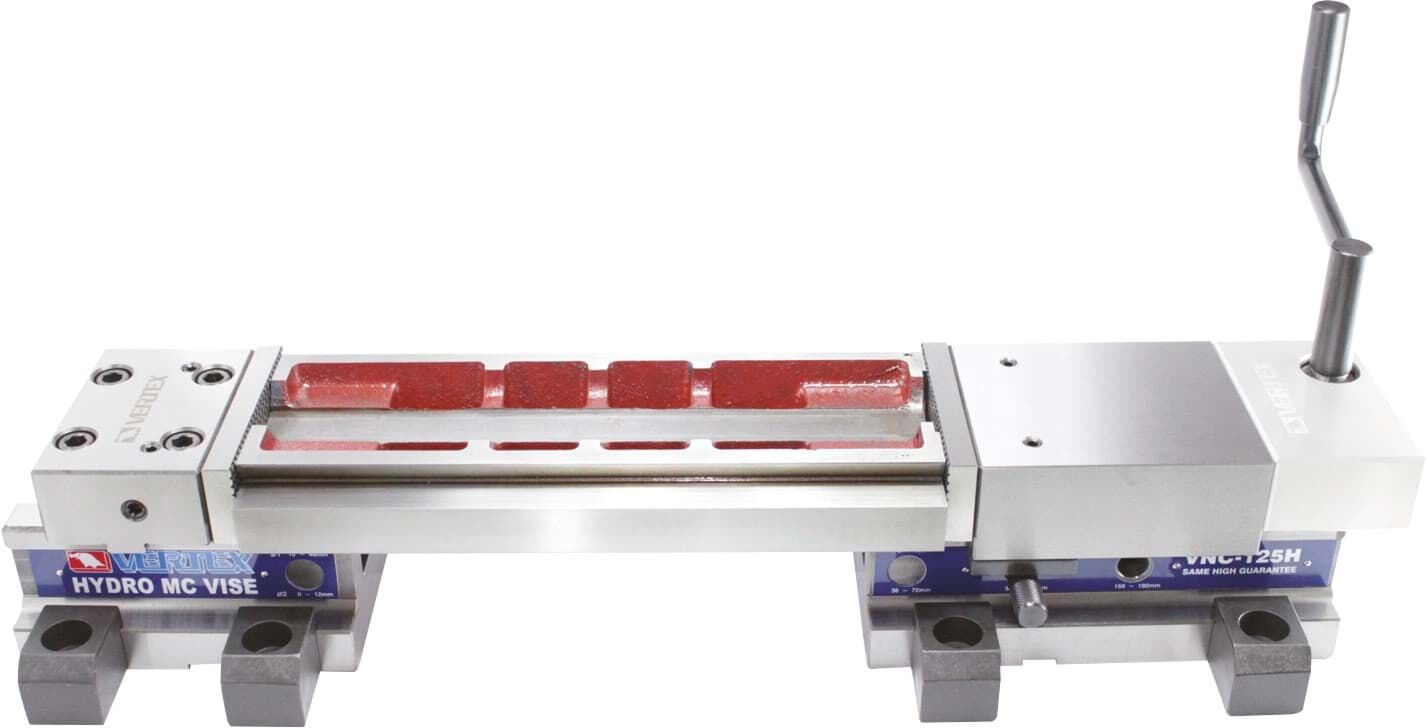 Hydraulischer Maschinenschraubstock, modular