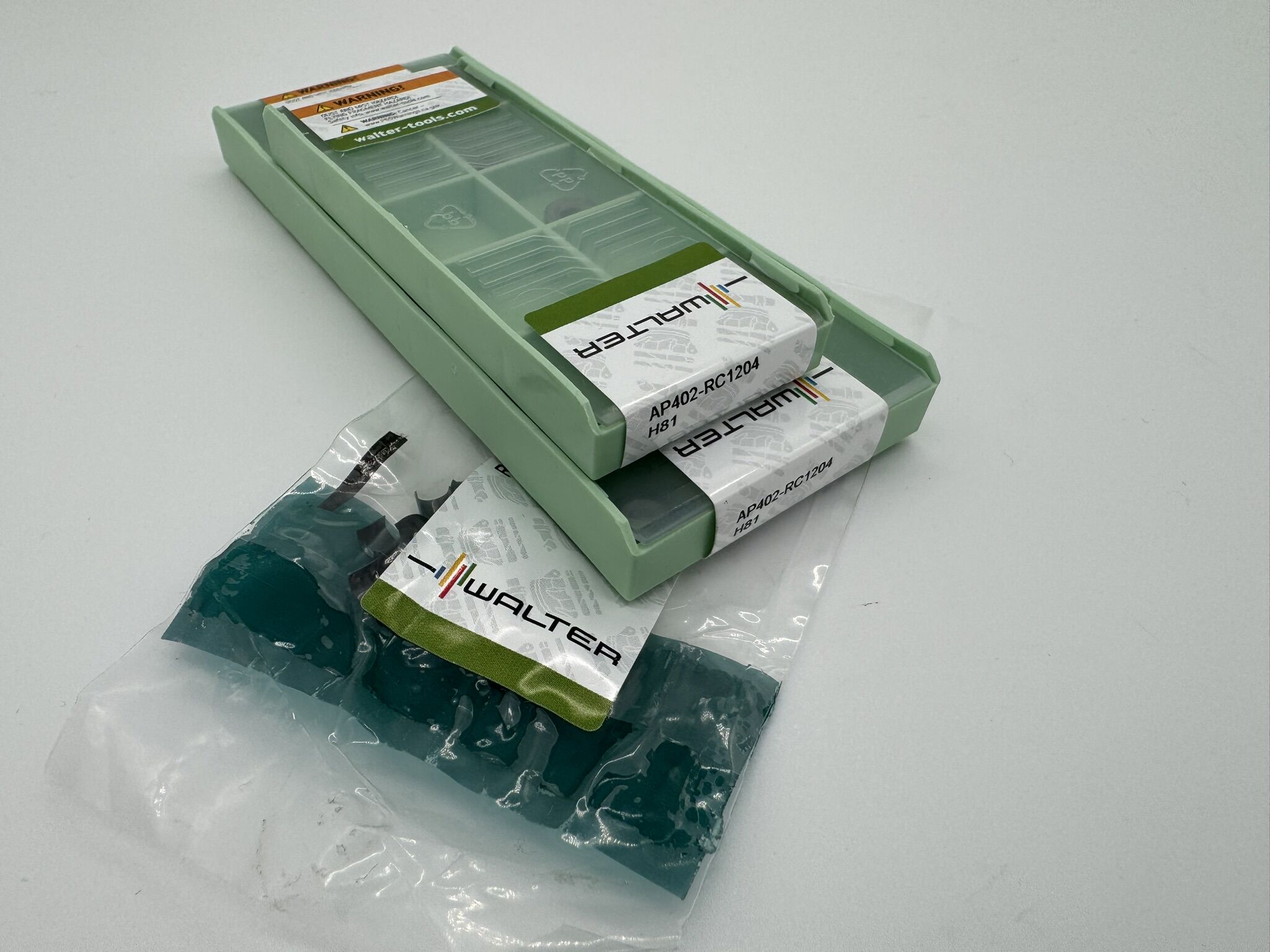 werkzeug-set, spachtel, grün, box, werkzeuge