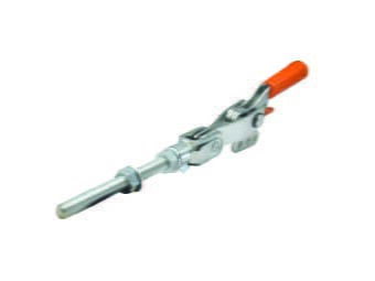 Kukamet Verschlussspanner 333: Verzinkter Hebelspanner, 375mm Arm, oranger Griff, Seitenansicht