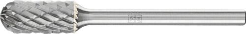 PFERD Kleinfrässtift Hartmetall Form WRC 6mm - Kopf-Länge 13mm, Schaft 3mm - silbern, Detailansicht