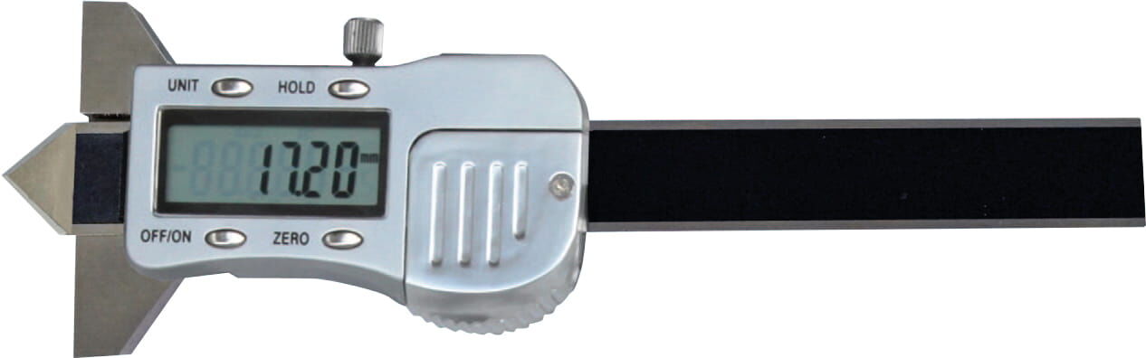 12mm Digital-Messschieber Zur Messung Von Absenkung 90°