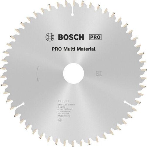 circular saw blade, miter saw blade, steel blade, Bosch, pro multi material
