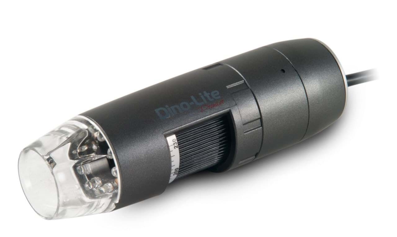 AM5116T 10~70x/200x High-Speed VGA, 1280x720, 60 fps, 8 weiße LEDs, Standard Arbeitsabstand, Kunststoff, Microtouch – Dino-Lite