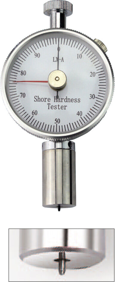 0-100 HA Shore-Härteprüfer mit Schleppzeiger, Ablesung 1 HA, D 0,79 mm, Kasten - Metav IndustryLine