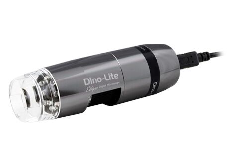 50x Vergrößerung, 1,3 MP, Standard Arbeitsabstand, 8 weiße LEDs, eFLC, Kalibrierbar, Aluminiumgehäuse, Microtouch, AM4117MTW-FJ - Dino-Lite