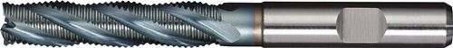 Schaftfräser DIN 844 Typ HR D.6mm Einsatz-L.30mm HSS-Co5 TiCN Weldon TW