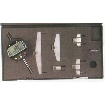 13mm Digitale Messuhr, 0,005mm Ablesung, mit Messsockeln, CR2032 - Metav IndustryLine