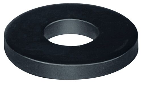 Washer, Ring, Metall, Schwarz, Dichtung