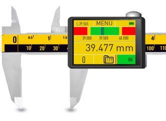 Messschieber Touchscreen