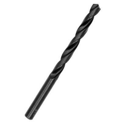 HSS twist drill, DIN 338, Type N, short, roll forged, black finished 118°